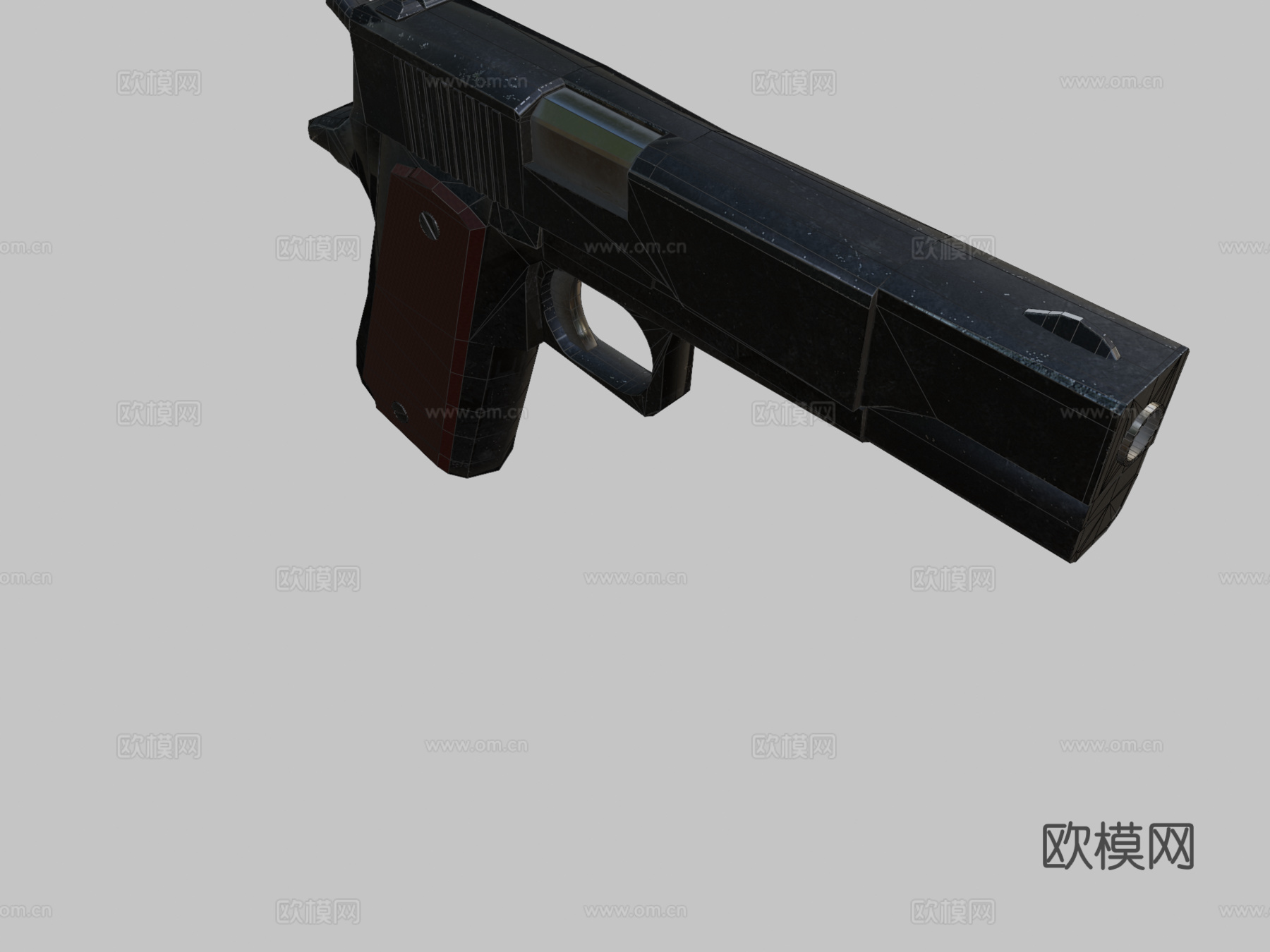 柯尔特19113d模型