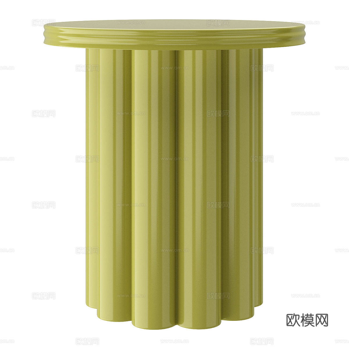 现代简约茶几 茶几 简约茶几 绿色茶几 客厅茶几 咖啡馆茶几3d模型