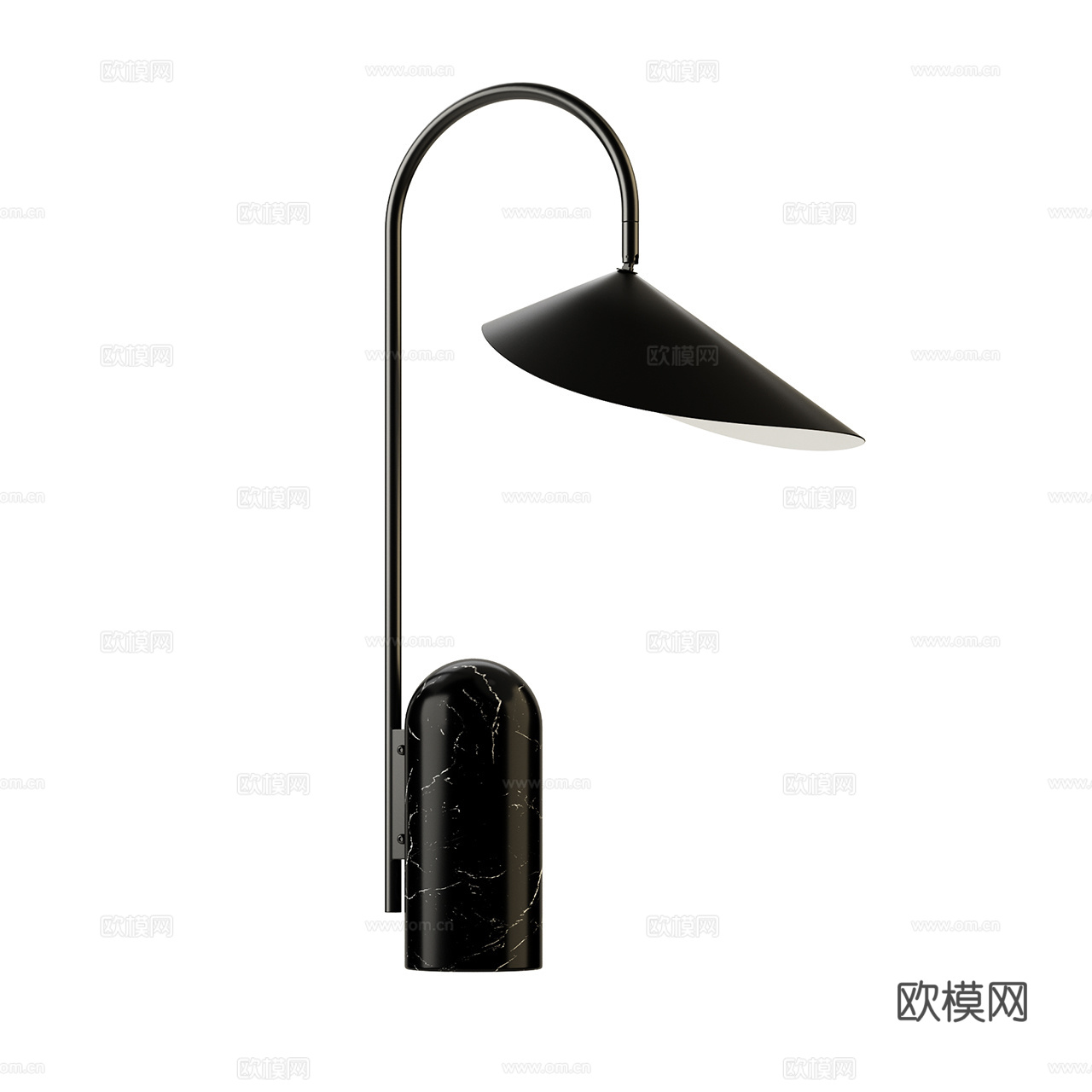 Ferm Living 极简台灯 复古台灯 经典台灯3d模型