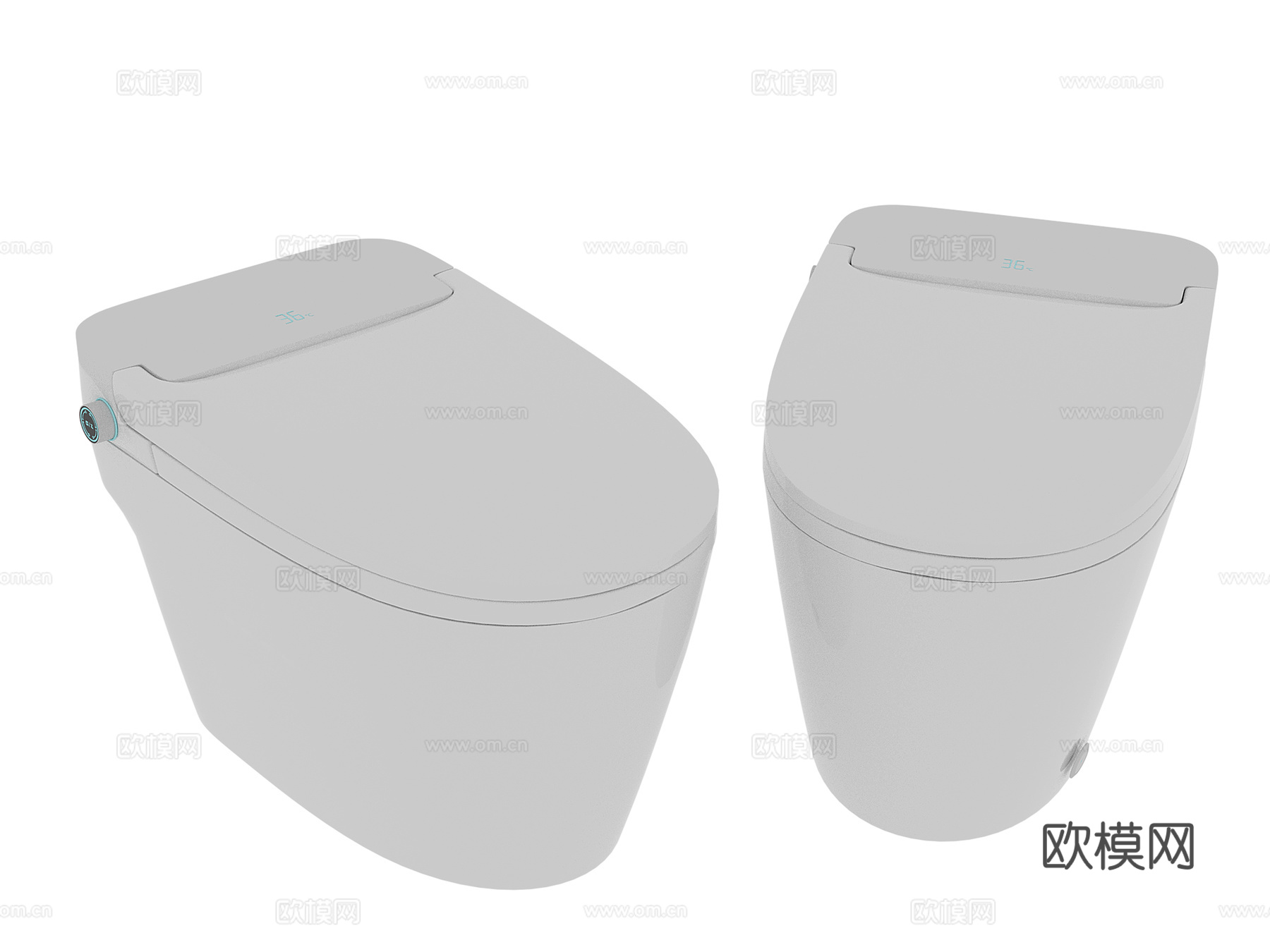 卫浴 马桶3d模型