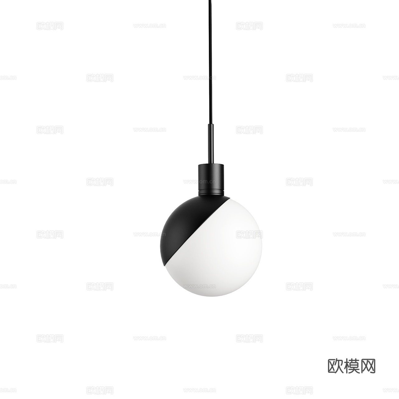 Grupa 极简吊灯 装饰吊灯 球形吊灯 金属吊灯 玻璃吊灯3d模型