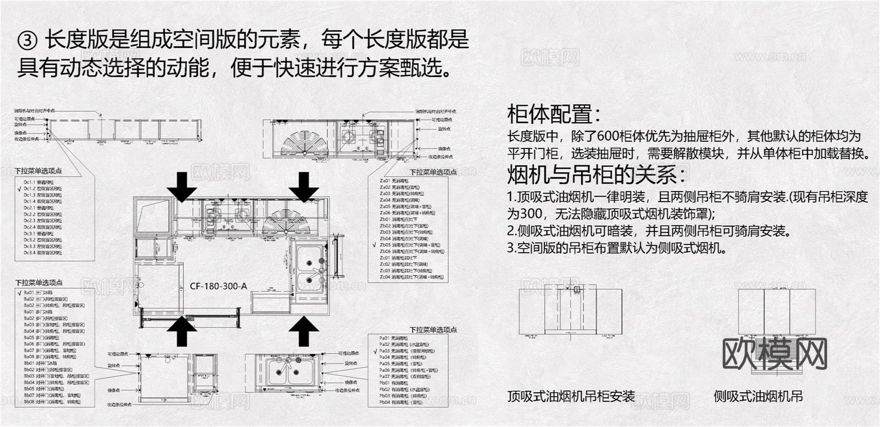 柜子 橱柜 厨房橱柜 厨房 全屋定制 全屋定制橱柜cad施工图