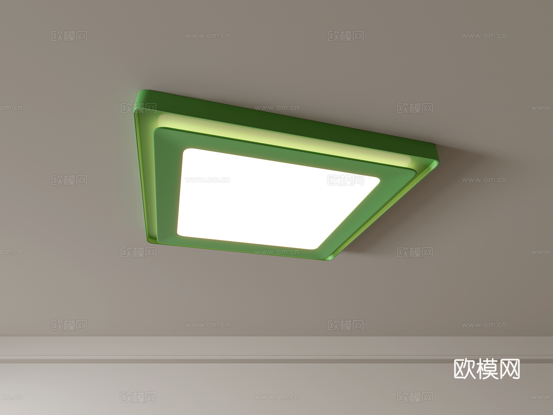 现代吸顶灯 几何形吸顶灯 卧室灯 艺术造型灯具 时尚客厅灯3d模型