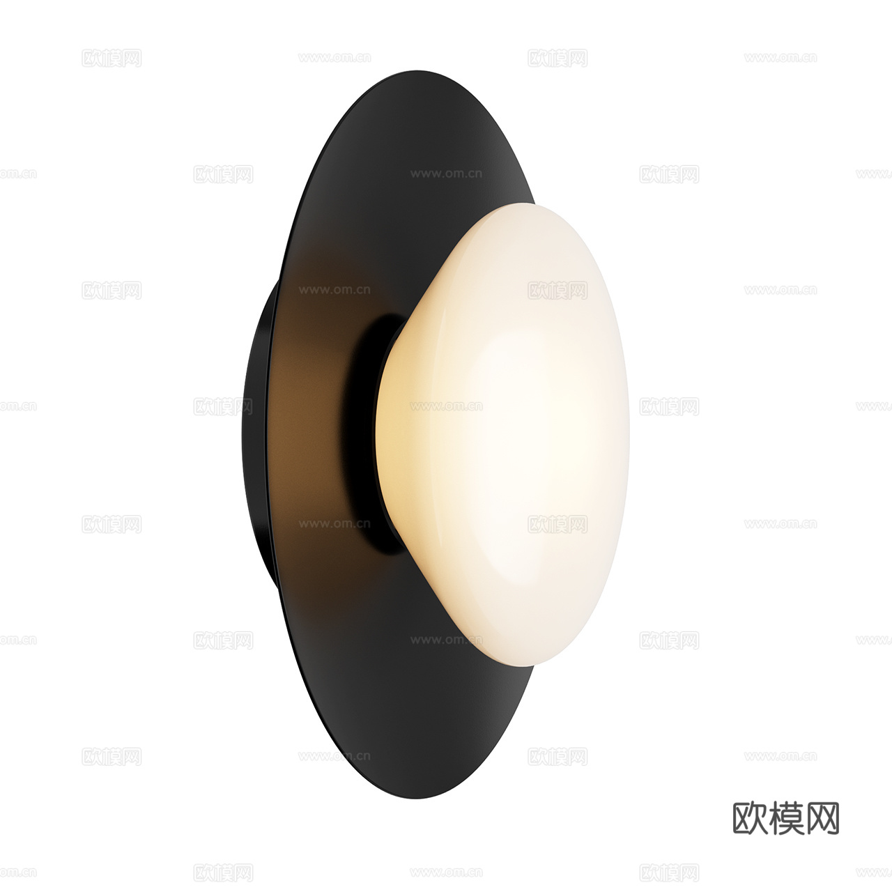 Roll &amp; Hill 现代壁灯 极简壁灯 圆形壁灯3d模型