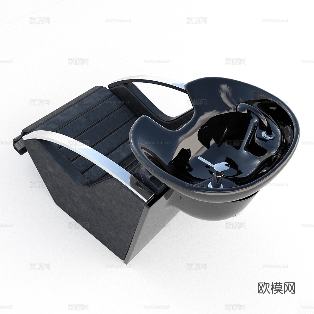 洗头椅 躺椅3d模型