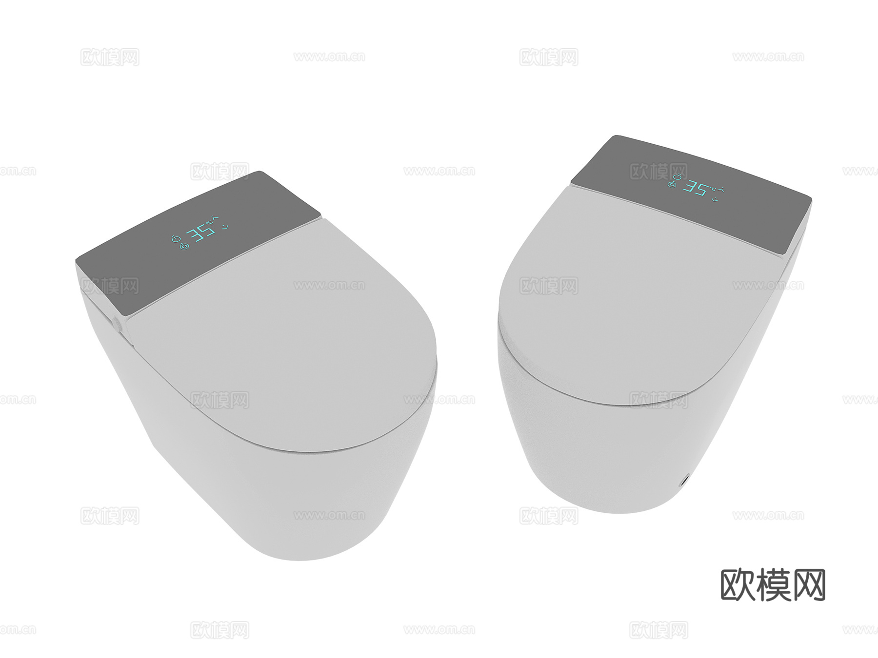 卫浴 马桶3d模型