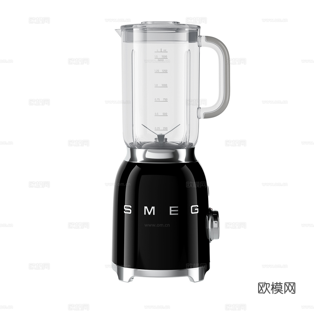 Smeg 搅拌机 网红搅拌机 厨房电器 榨汁机 碎冰机3d模型