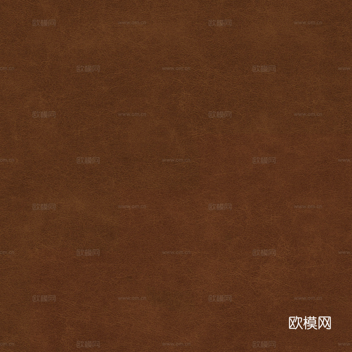 无缝复古棕素纹皮革