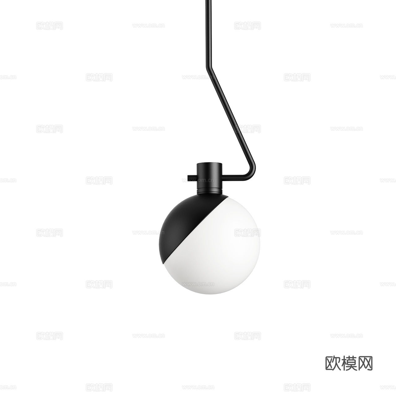 Grupa 极简吊灯 装饰吊灯 球形吊灯 金属吊灯 玻璃吊灯3d模型