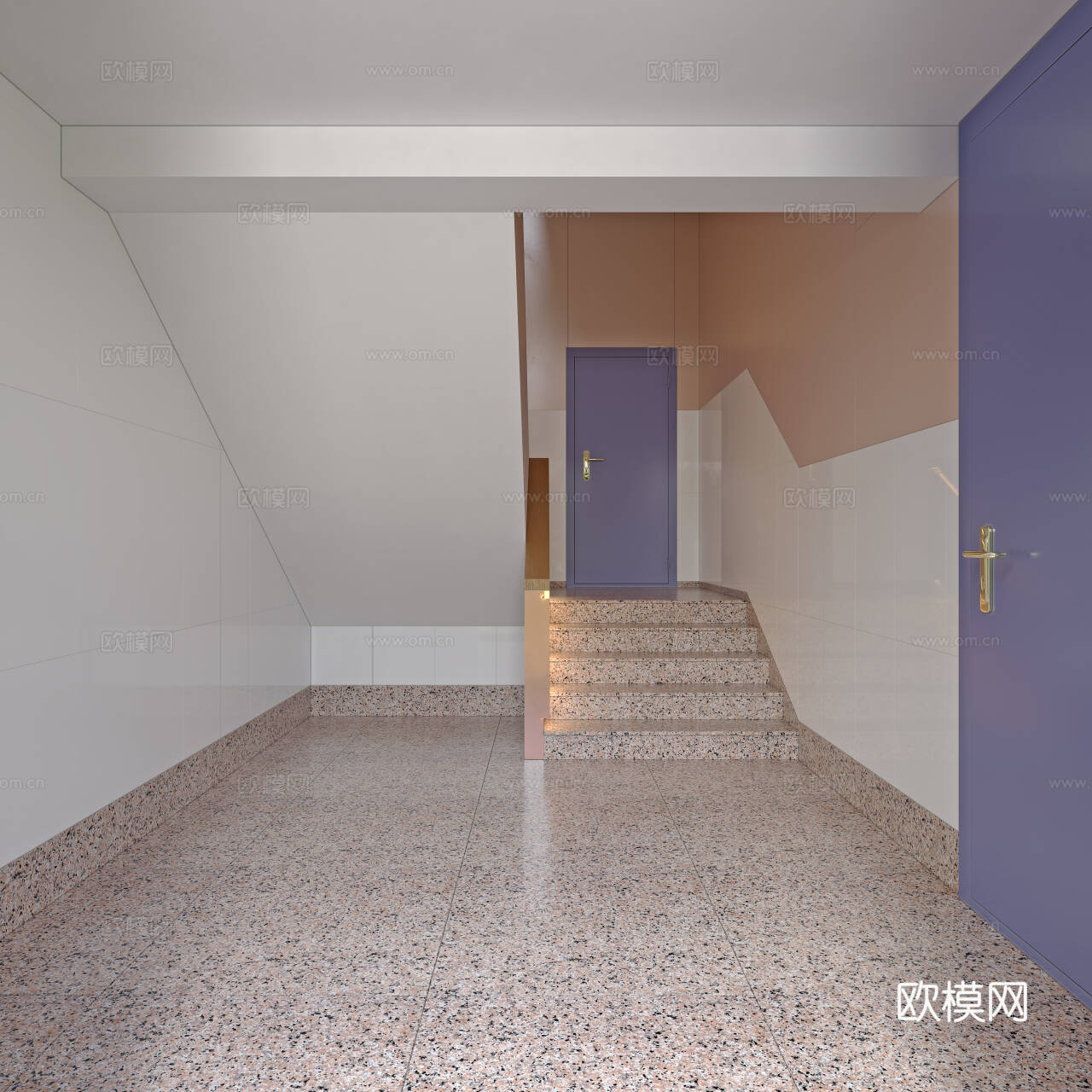楼梯间3d模型