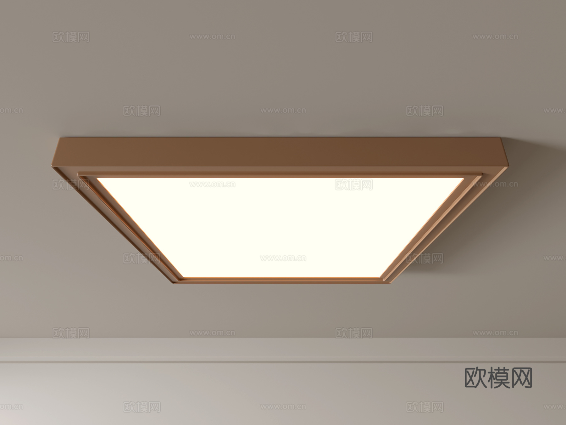 现代吸顶灯 几何形吸顶灯 卧室灯 艺术造型灯具 时尚客厅灯3d模型