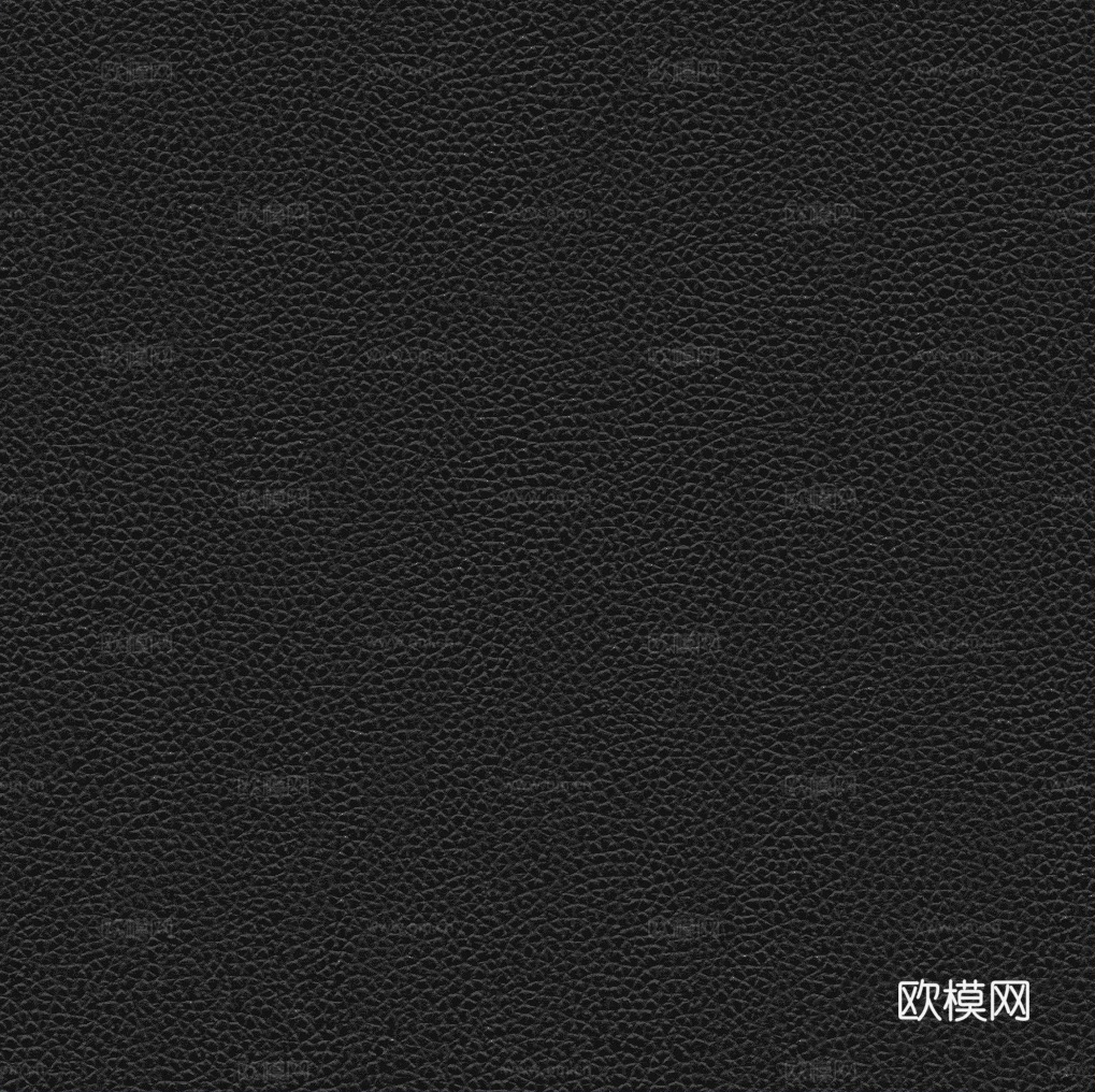 无缝复古黑粗纹皮革