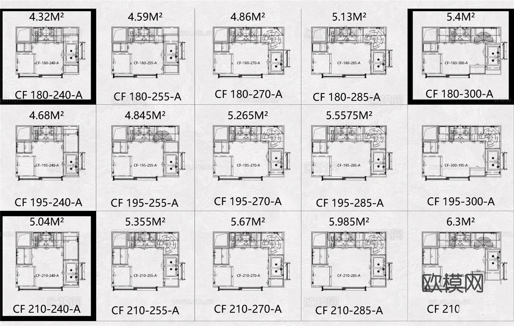 柜子 橱柜 厨房橱柜 厨房 全屋定制 全屋定制橱柜cad施工图