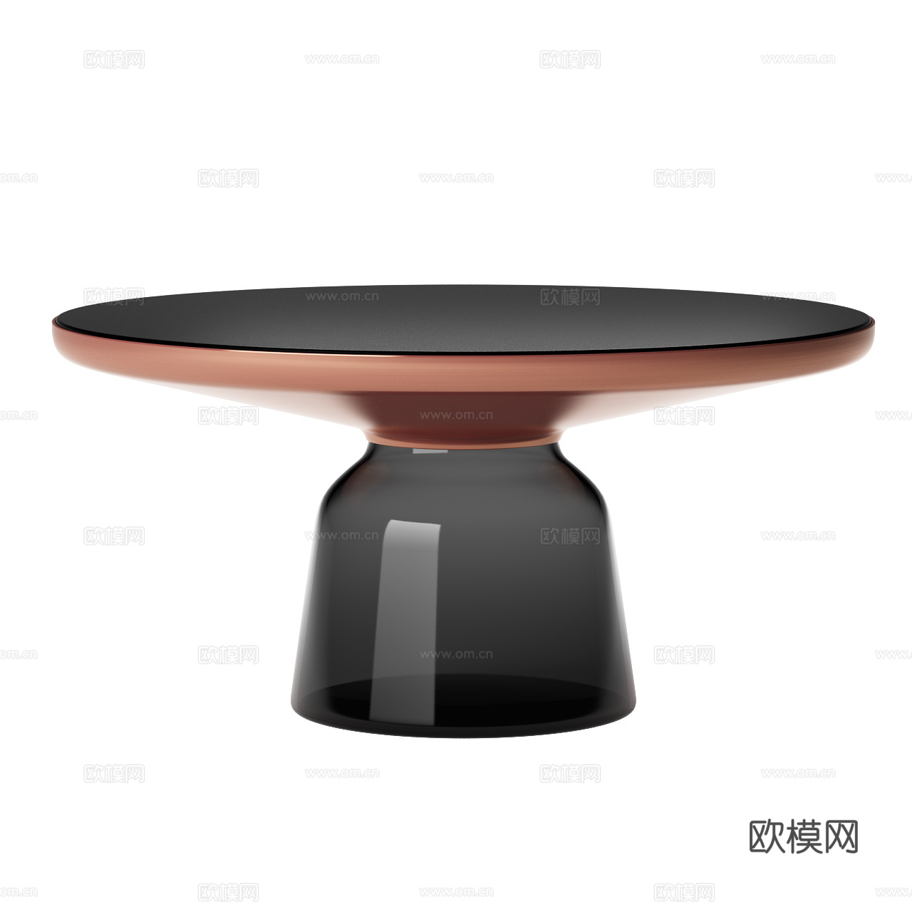 ClassiCon 意式极简茶几 圆形茶几 金属茶几3d模型