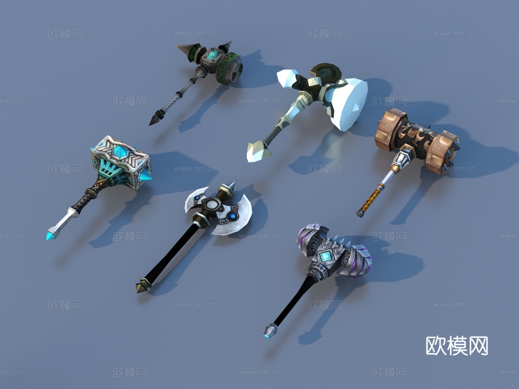 武器 兵器 游戏道具3d模型