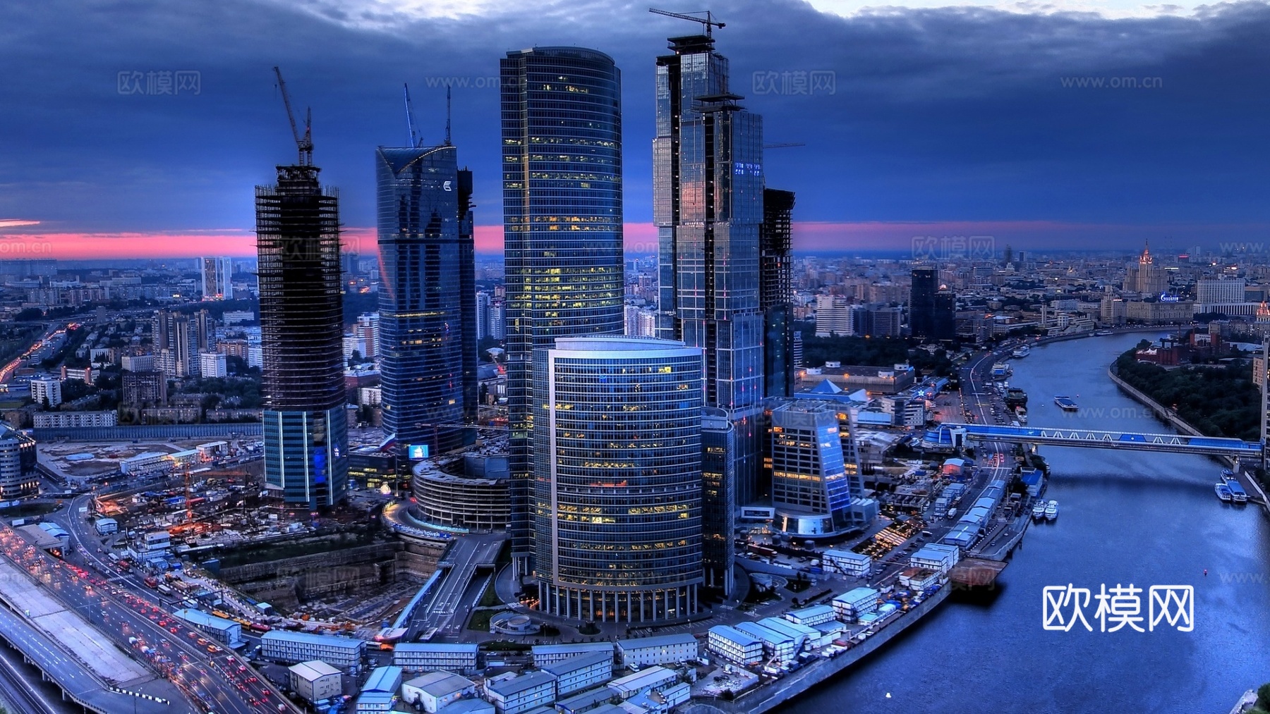 莫斯科河风景