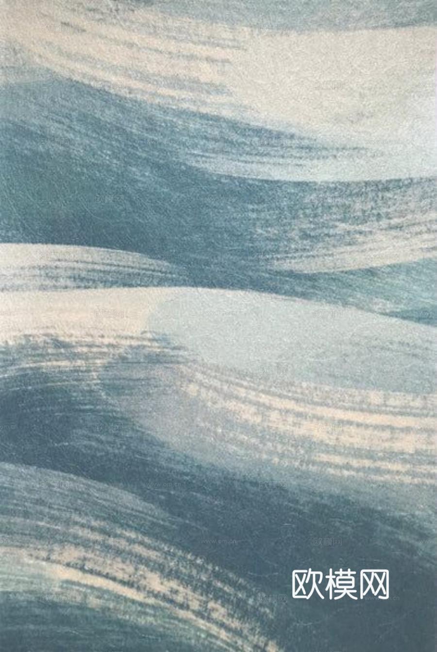 现代布艺地毯 毛绒地毯