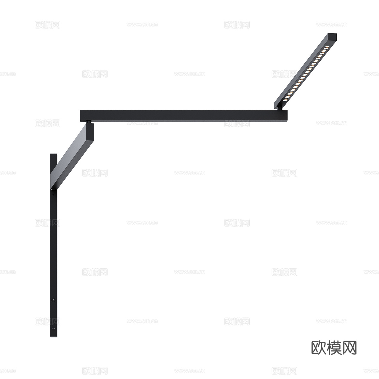 Flos 现代壁灯 极简壁灯 黑色壁灯 可调壁灯 金属壁灯3d模型