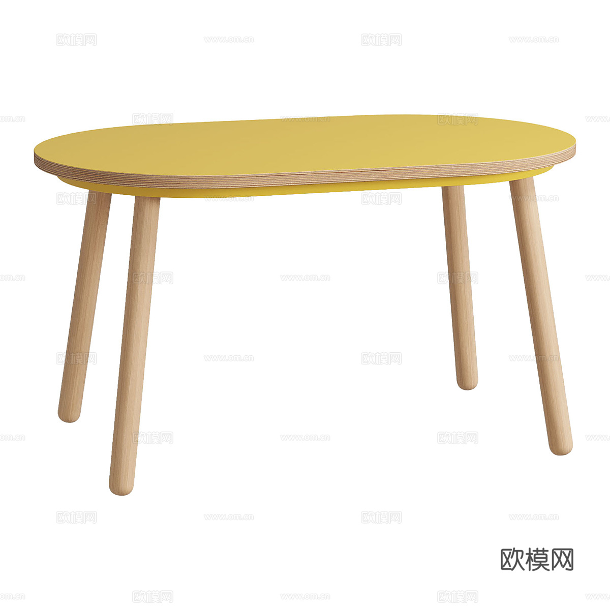 北欧简约茶几 茶几 简约茶几 客厅茶几3d模型