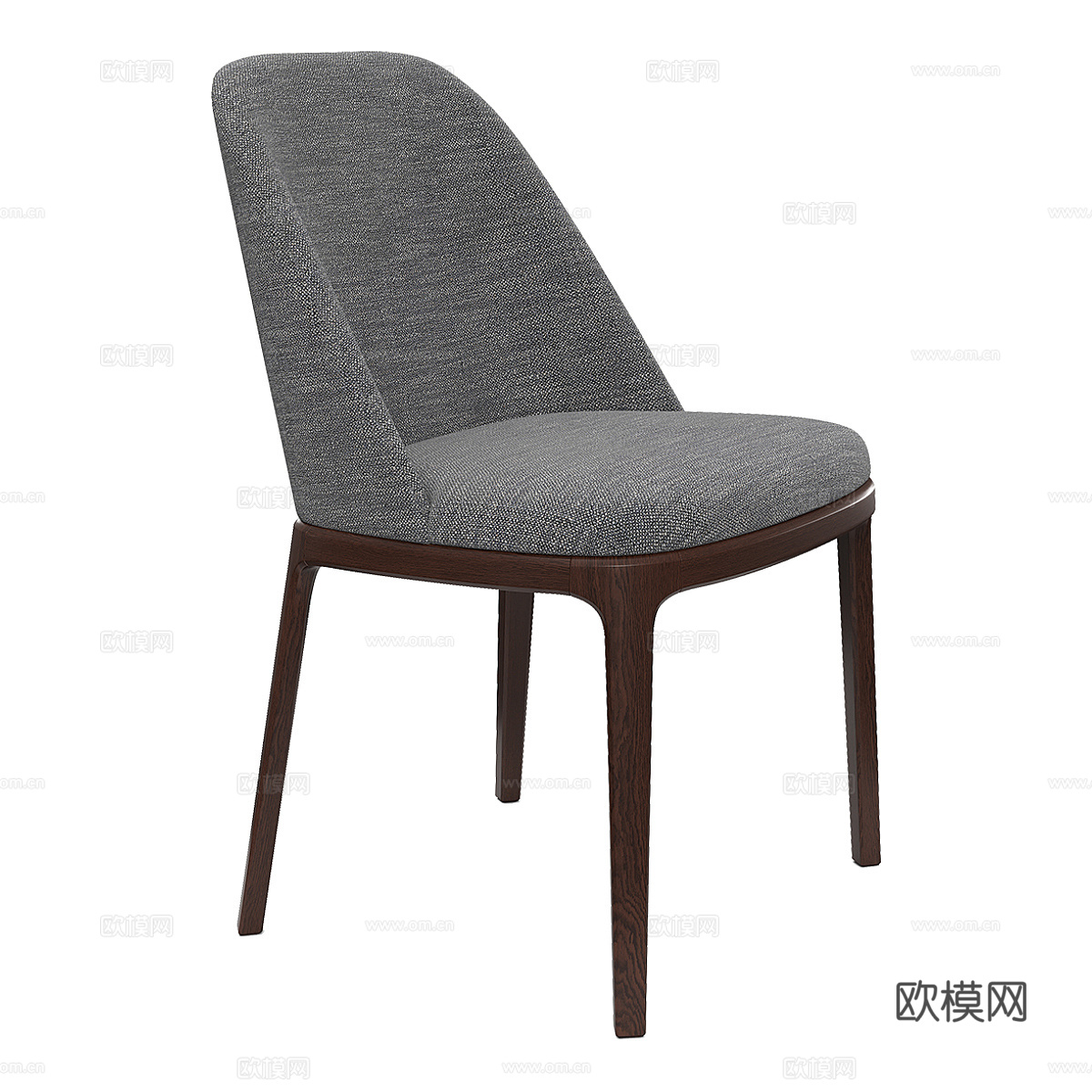 现代简约单人沙发 单人沙发 简约沙发 客厅沙发 休闲餐椅3d模型
