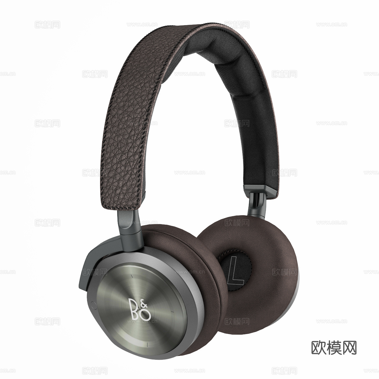 Bang &amp; Olufsen的BeoPlay H8耳机3d模型