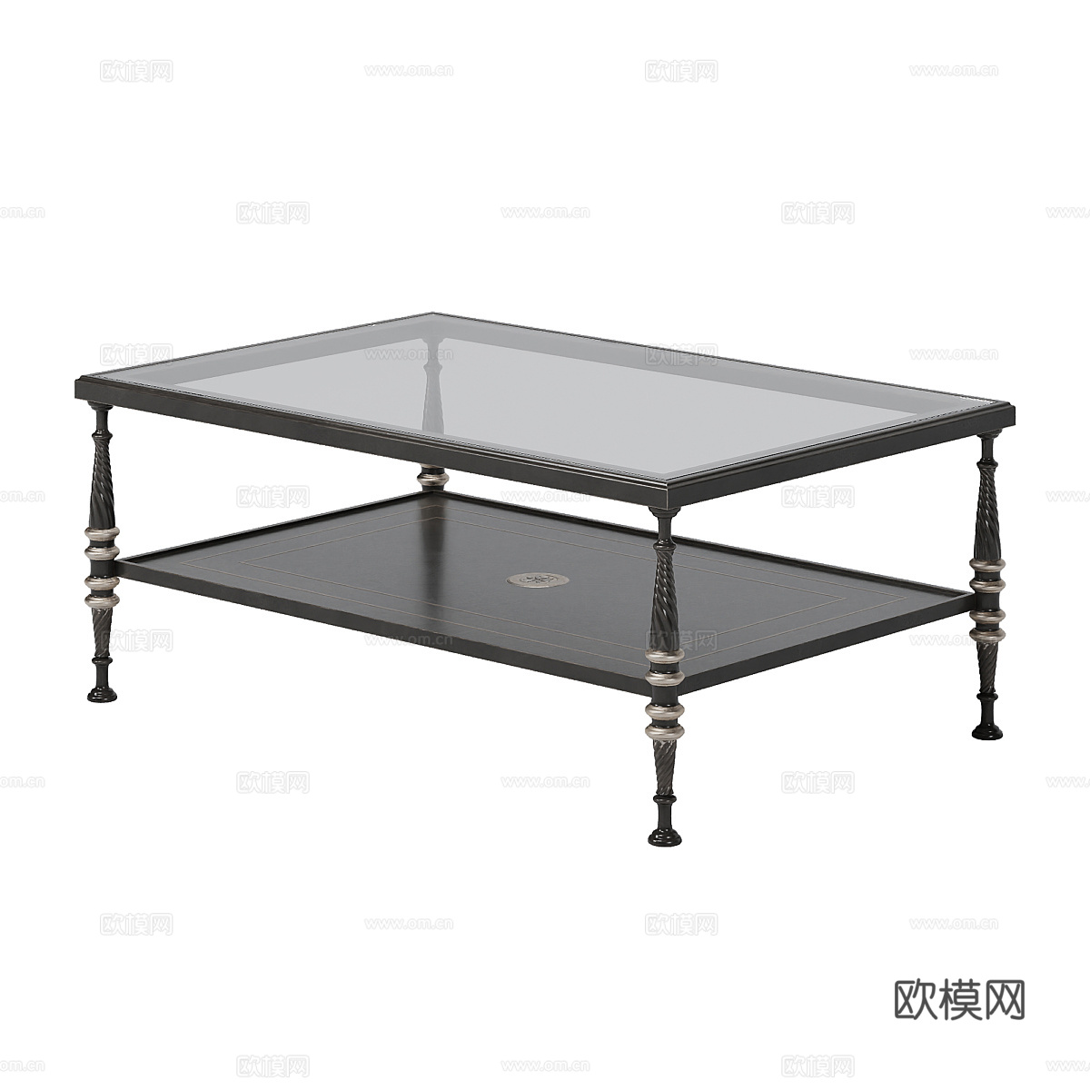 法式简约茶几 茶几 简约茶几 客厅茶几3d模型