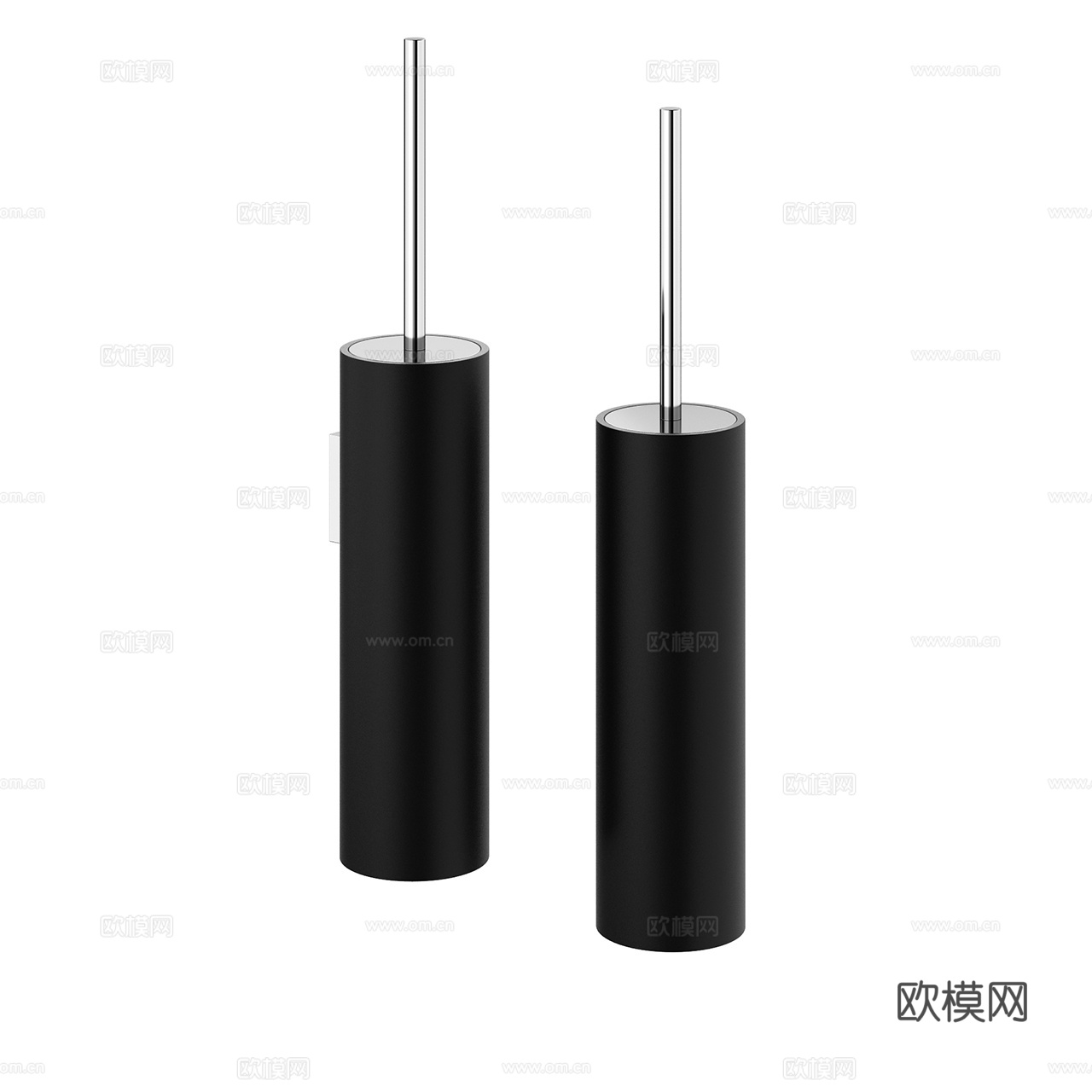Decor 极简马桶刷 马桶刷 卫浴用品3d模型