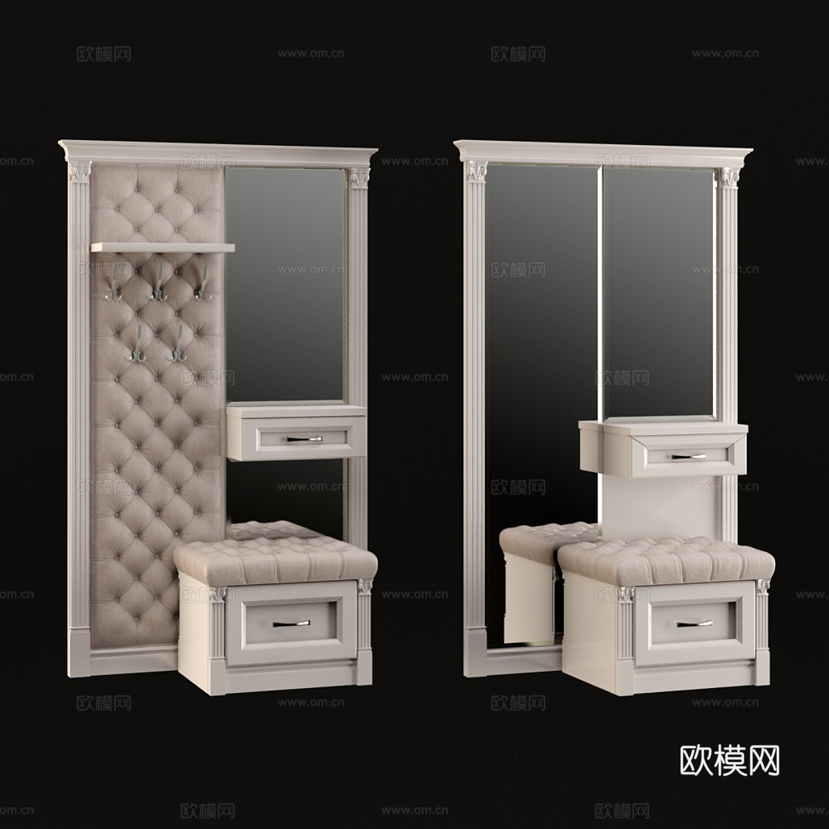 入口大厅3d模型