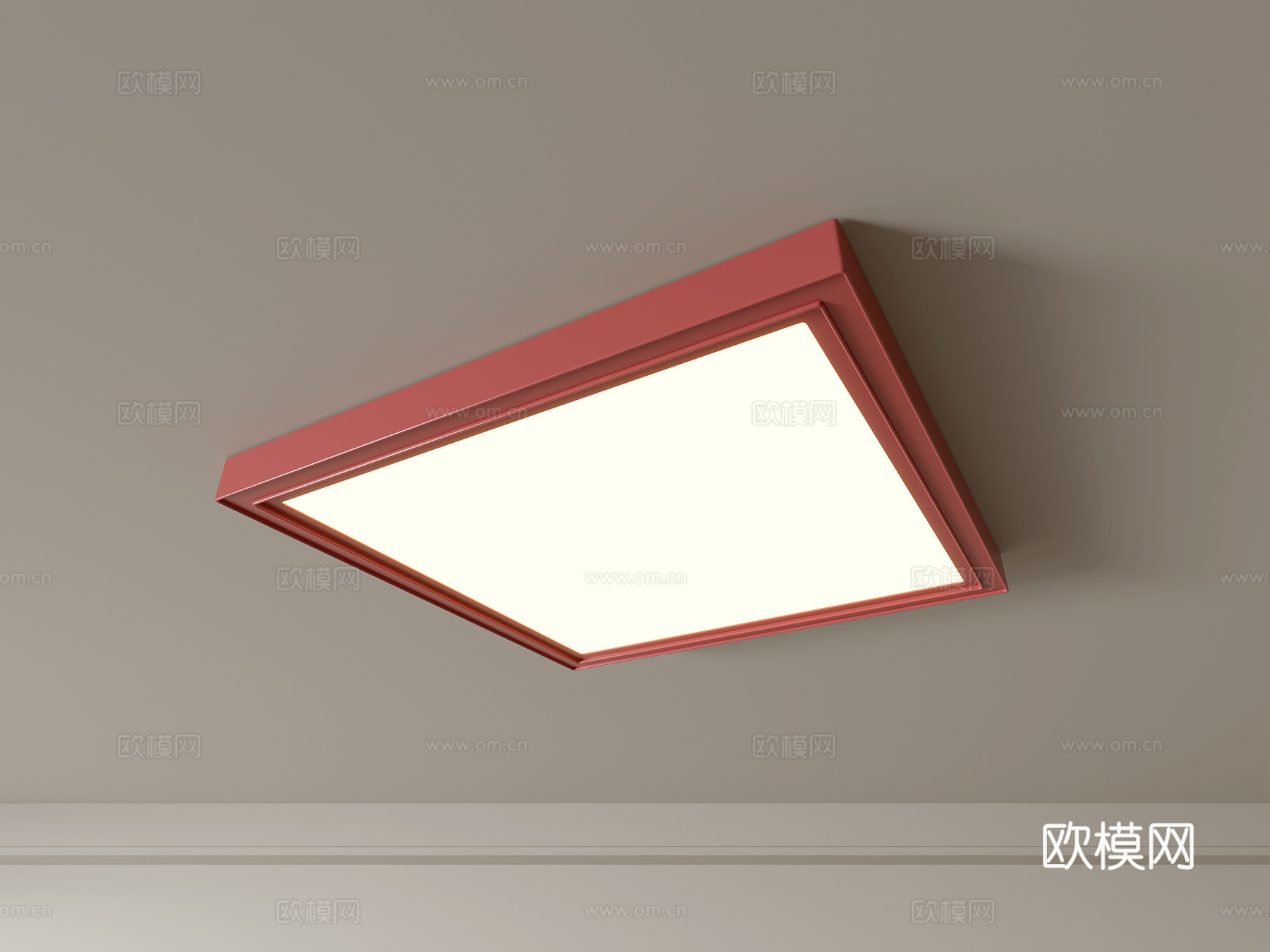 现代吸顶灯 几何形吸顶灯 卧室灯 艺术造型灯具 时尚客厅灯3d模型
