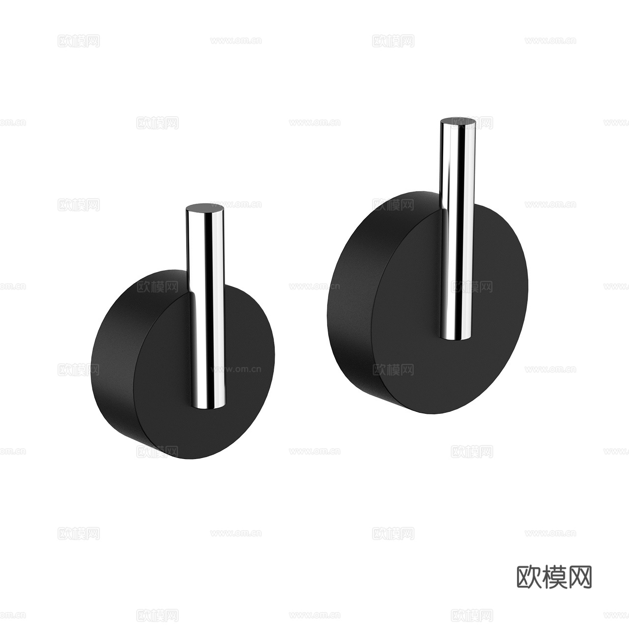 Decor 卫浴小件 衣帽钩 毛巾钩 浴室钩3d模型