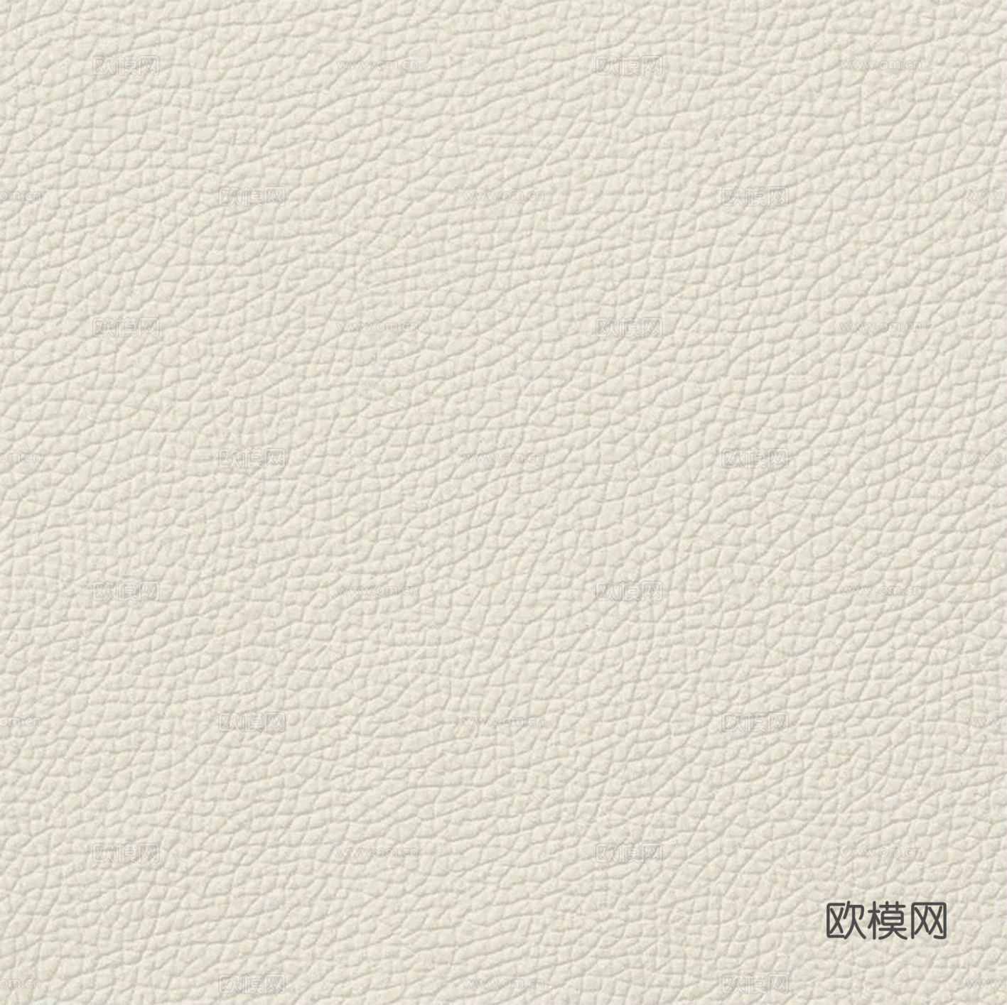无缝奶白色细纹皮革