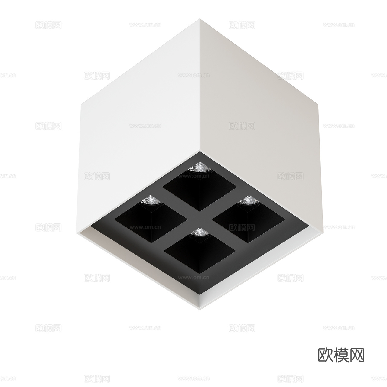 Luce 极简筒灯 射灯 明装筒灯 明装射灯3d模型
