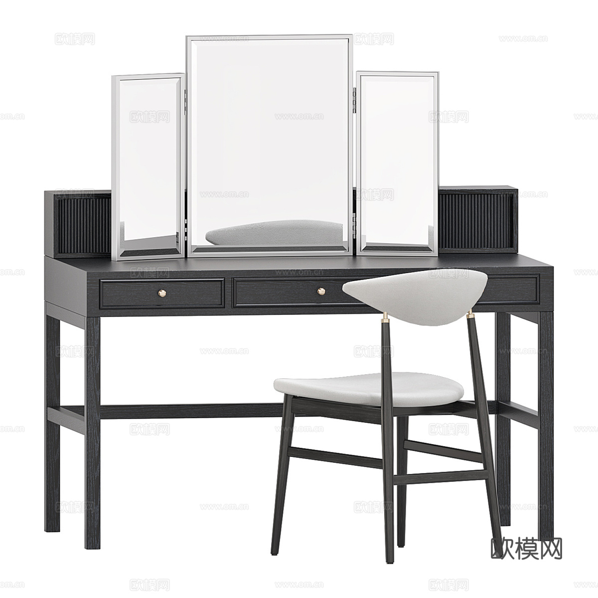 梳妆台 Eichholtz Desk Otranto3d模型