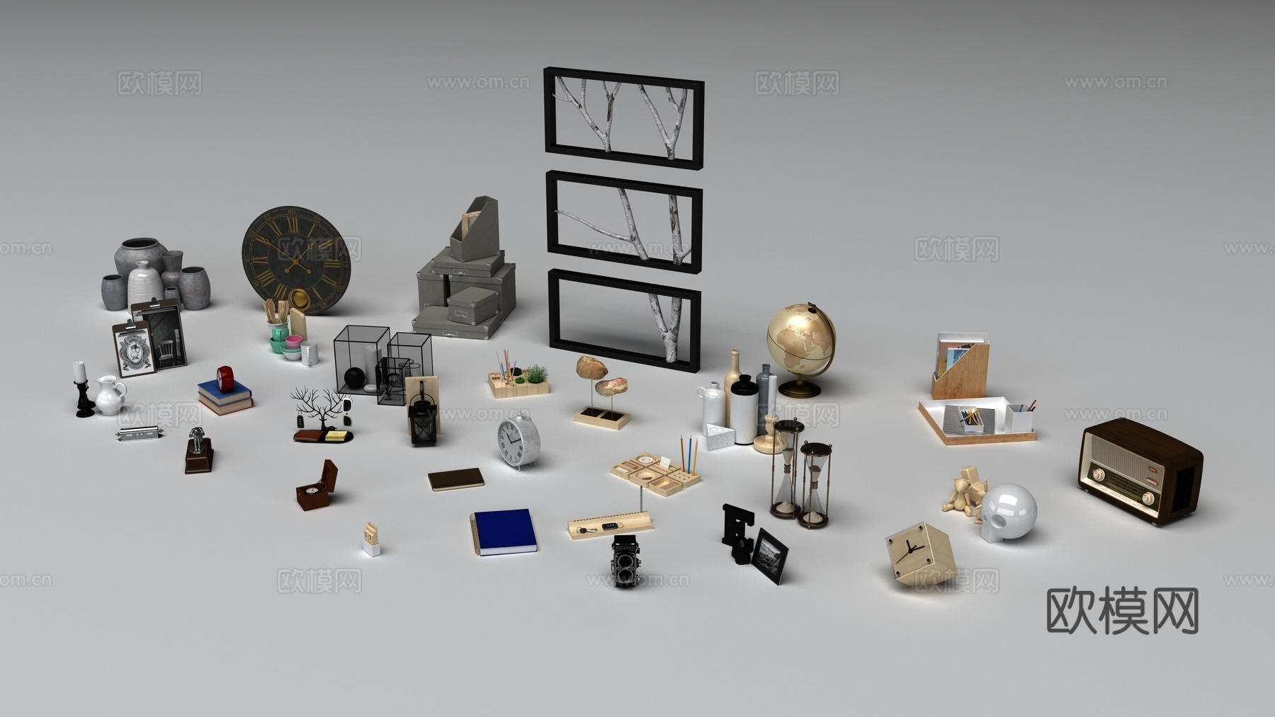 复古装饰品3d模型