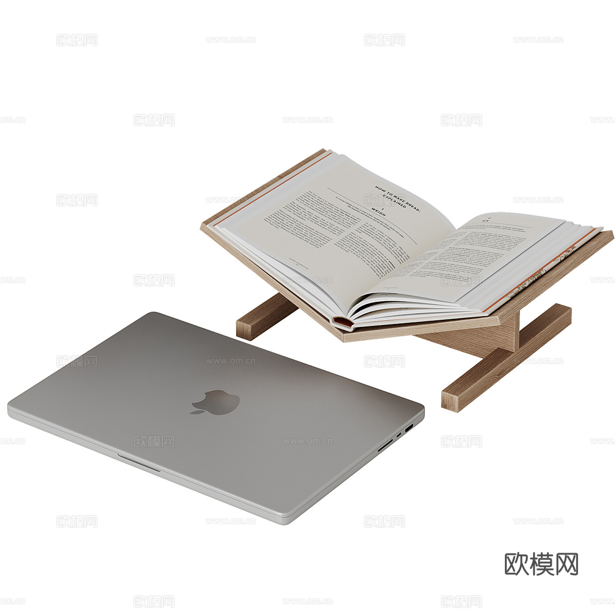新中式极简餐具组合3d模型