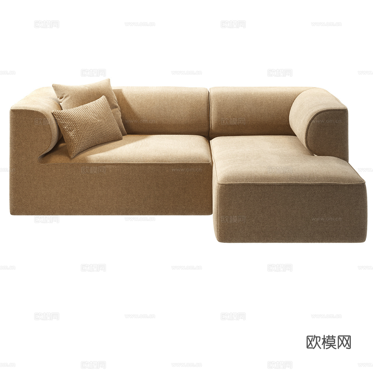 Menu 极简沙发 模块沙发 组合沙发 布艺沙发 双人沙发3d模型