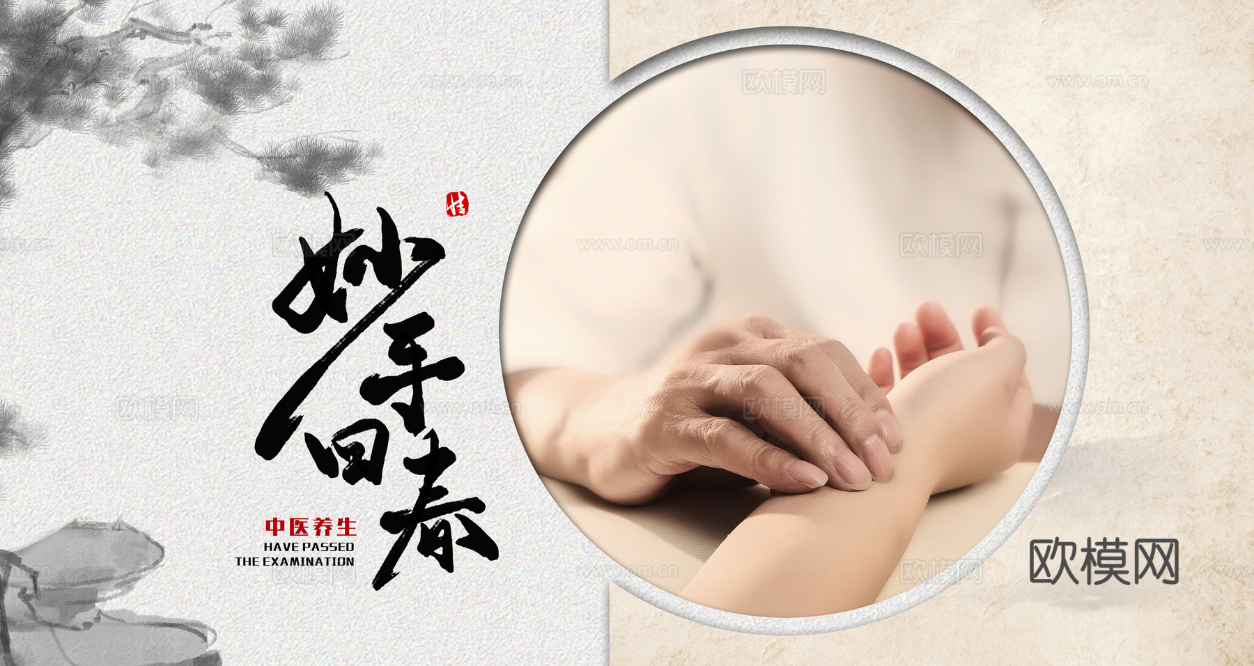 中医诊断海报