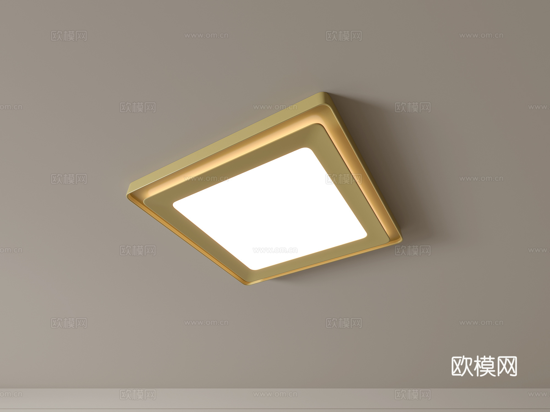 现代吸顶灯 几何形吸顶灯 卧室灯 艺术造型灯具 时尚客厅灯3d模型