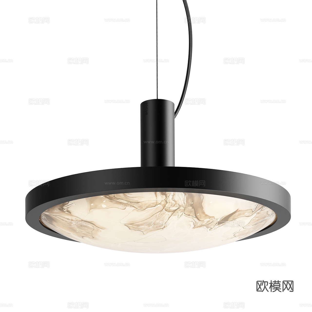 Brokis 现代吊灯 新中式吊灯 极简吊灯 圆形吊灯3d模型