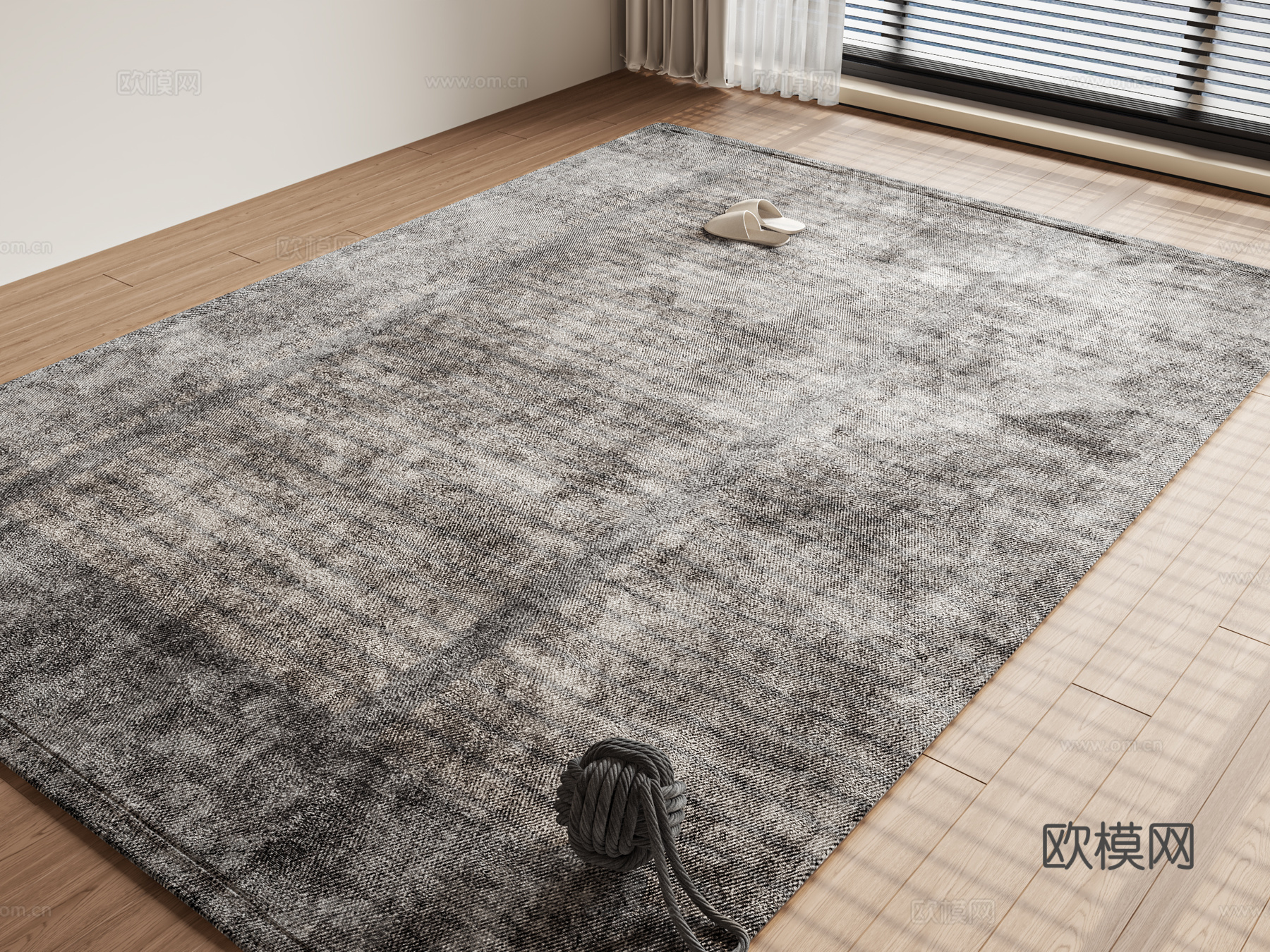 现代风格地毯3d模型