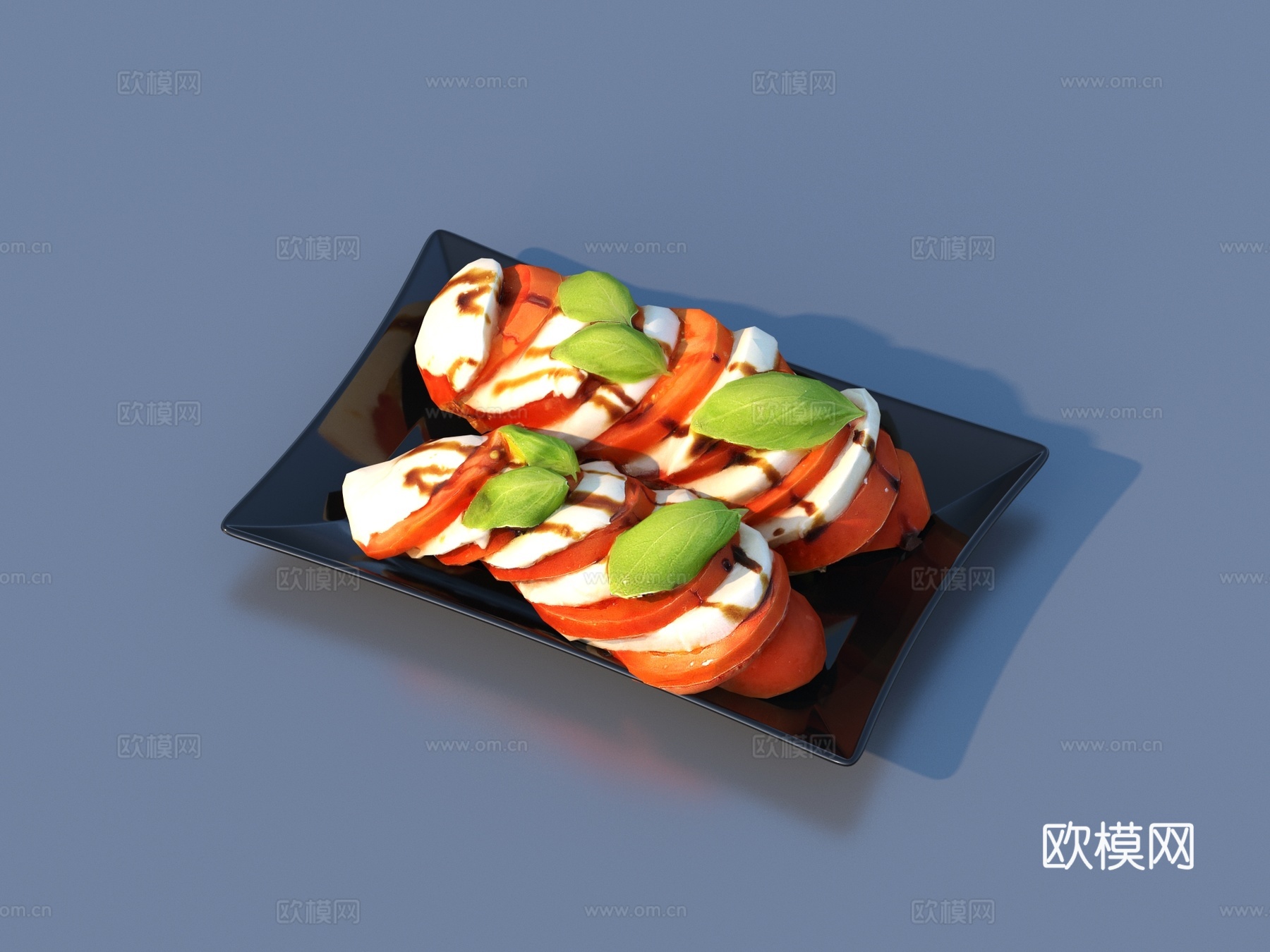 寿司 卡通寿司 食物3d模型