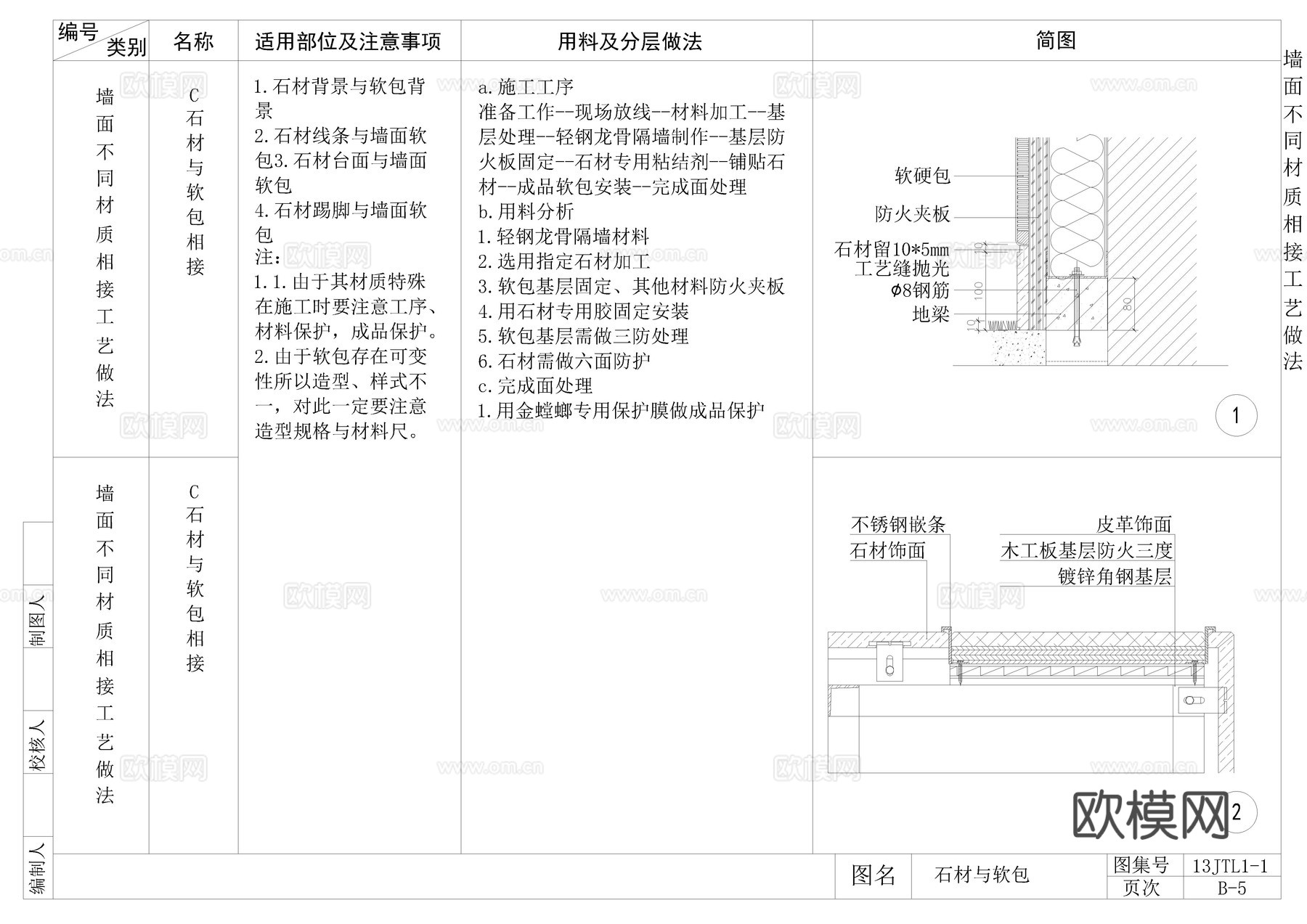 全国通用节点详细解析cad施工图