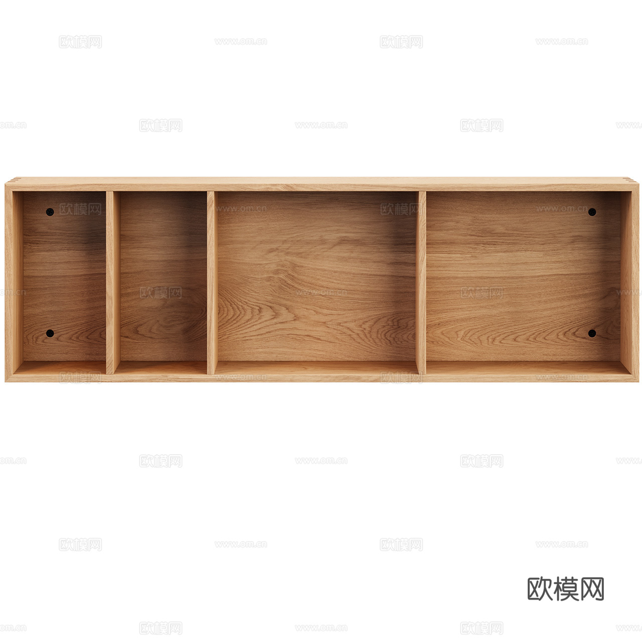 Ferm Living 极简架 木架 装饰架 书架 收纳架3d模型