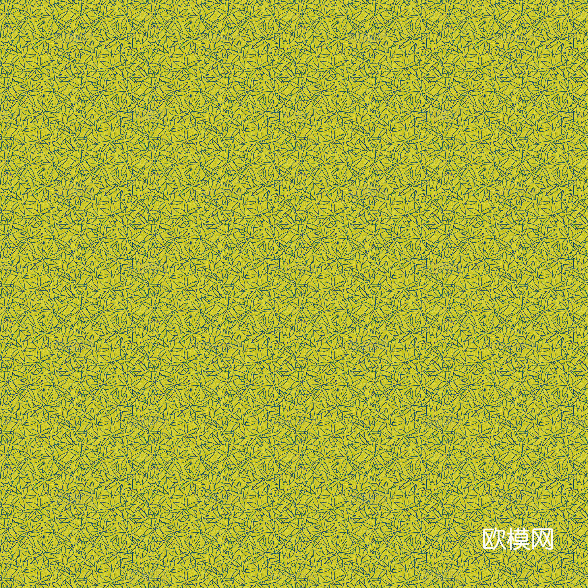 黄色花纹布纹高清无缝
