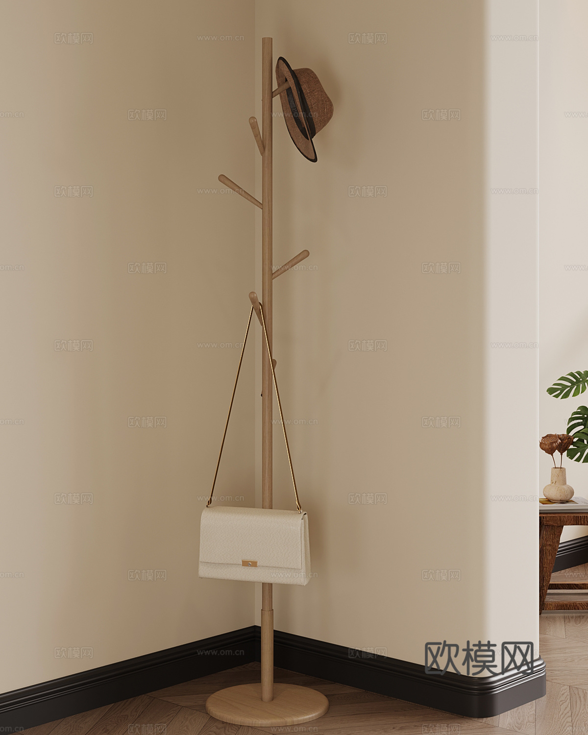 衣架 现代衣架3d模型