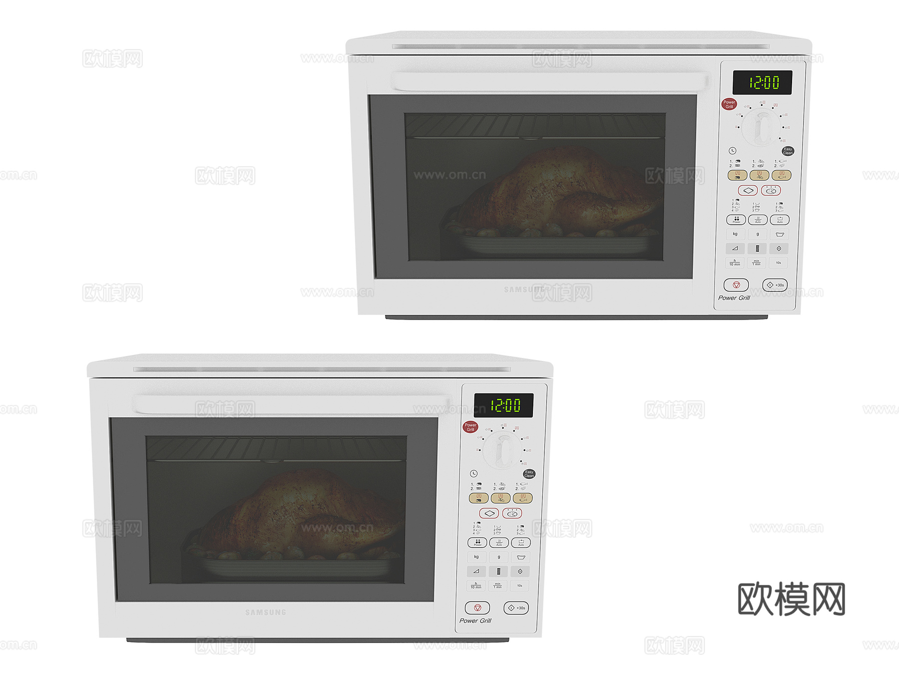厨房家电 烤箱3d模型