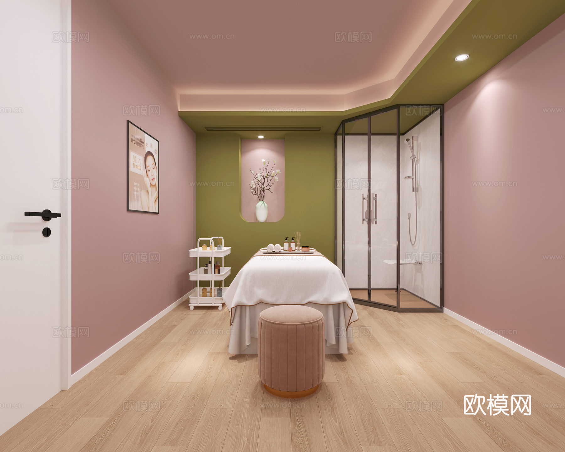 美容SPA包厢3d模型