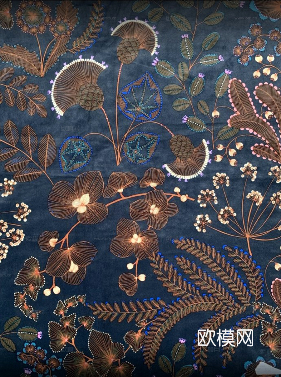 现代植物花卉挂画背景画