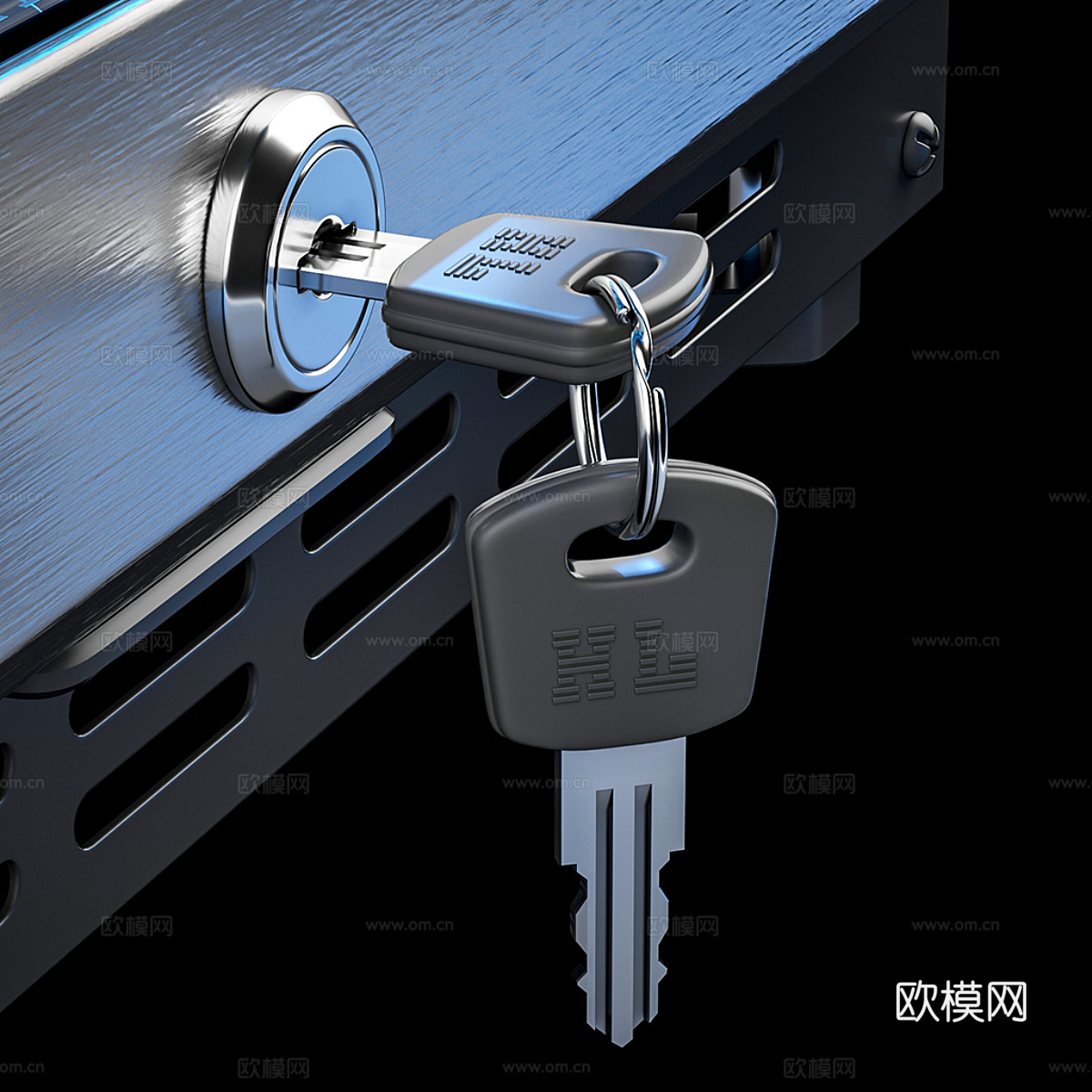 现代极简恒温酒柜 冰箱酒柜3d模型