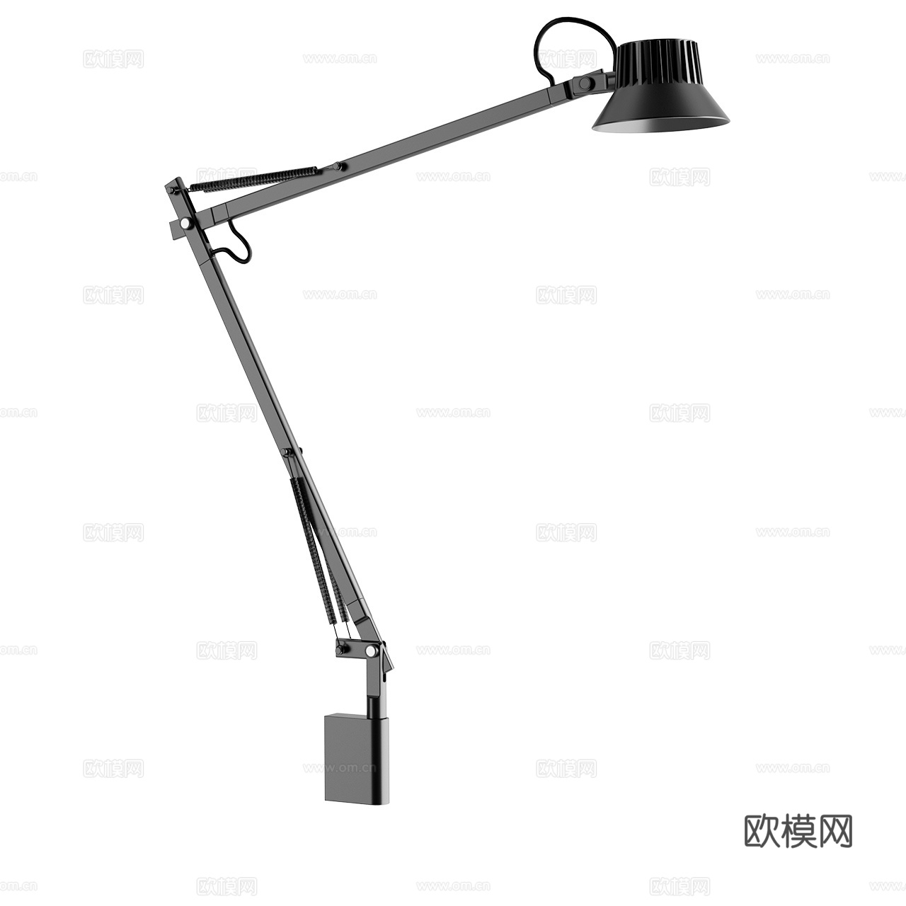 Muuto 工业风台灯 金属台灯 经典台灯 建筑师台灯3d模型